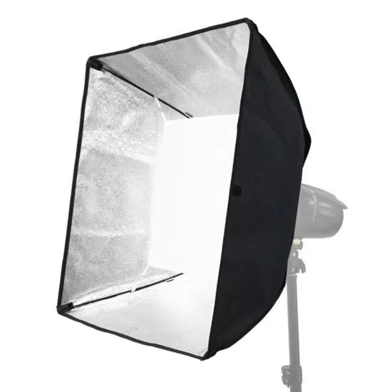 SOFTBOX P / FLASH GREIKA -45X45CM (HAZE) - MODELOS K-150 - 250DI - SEM GRID ( GARANTIA ODONTONFOCO STORE )