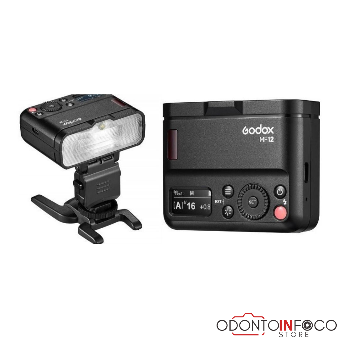 FLASH MACRO MF-12 ORIGINAL GODOX (GARANTIA ESTENDIDA ODONTOINFOCO STORE )
