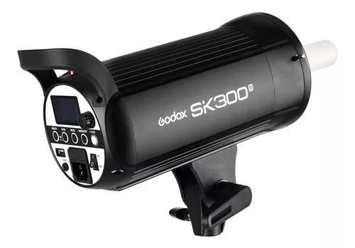 FLASH PARA ESTÚDIO SK-300 II CAPAC. 300W ORIGINAL GODOX - NÃO É BIVOLT. (GARANTIA ESTENDIDA DE 1 ANO)