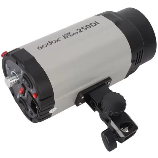 FLASH PARA ESTÚDIO 250DI GODOX CAPAC. 250W ORIGINAL  - NÃO É BIVOLT. COM LÂMPADA MODELADORA EM LED ( ÚNICO DO MERCADO )