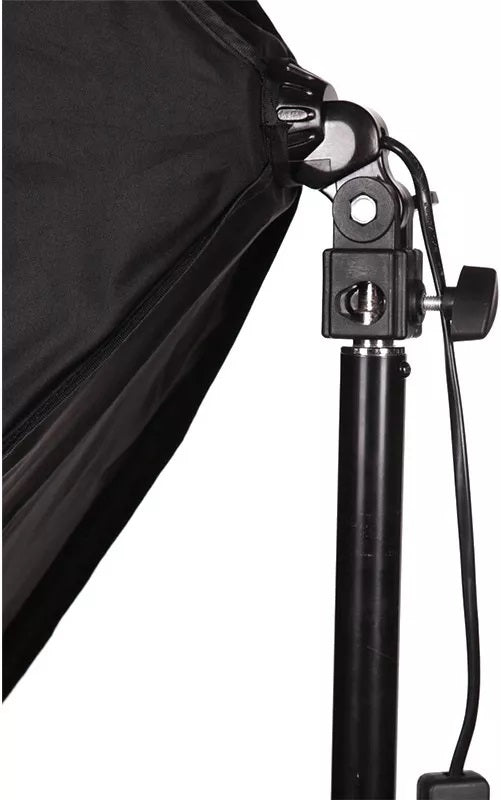 SOFTBOX COM SOQUETE SIMPLES LUZ CONTINUA  - 40X40CM (HAZE) - SEM GRID - SEM LAMPADA ( GARANTIA ODONTOINFOCO STORE )