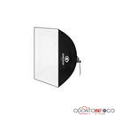 SOFTBOX COM SOQUETE SIMPLES LUZ CONTINUA  - 40X40CM (HAZE) - SEM GRID - SEM LAMPADA ( GARANTIA ODONTOINFOCO STORE )