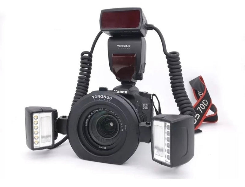 KIT GUMA  2 - GUMA TWIN + FLASH TWIN YONGNUO YN24EX P/CANON