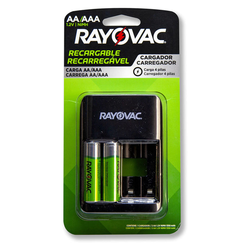 CARREGADOR RAPIDO INTELIGENTE RAYOVAC