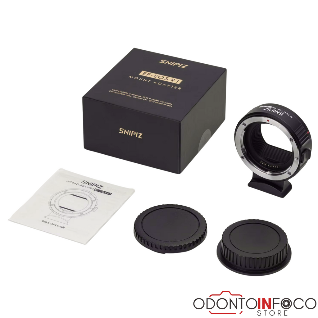 ANEL ADAPTADOR ORIGINAL VILTROX/SNIPIZ PARA CÂMERA MIRRORLESS CANON DE EF/EFS PARA RF