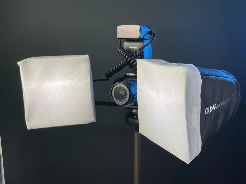 KIT GUMA  2 - GUMA TWIN + FLASH TWIN YONGNUO YN24EX P/CANON