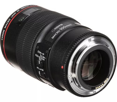 LENTE CANON EF 100MM F/2.8L MACRO IS USM – LOJA OFICIAL CREDENCIADA | ( GARANTIA DE FÁBRICA )