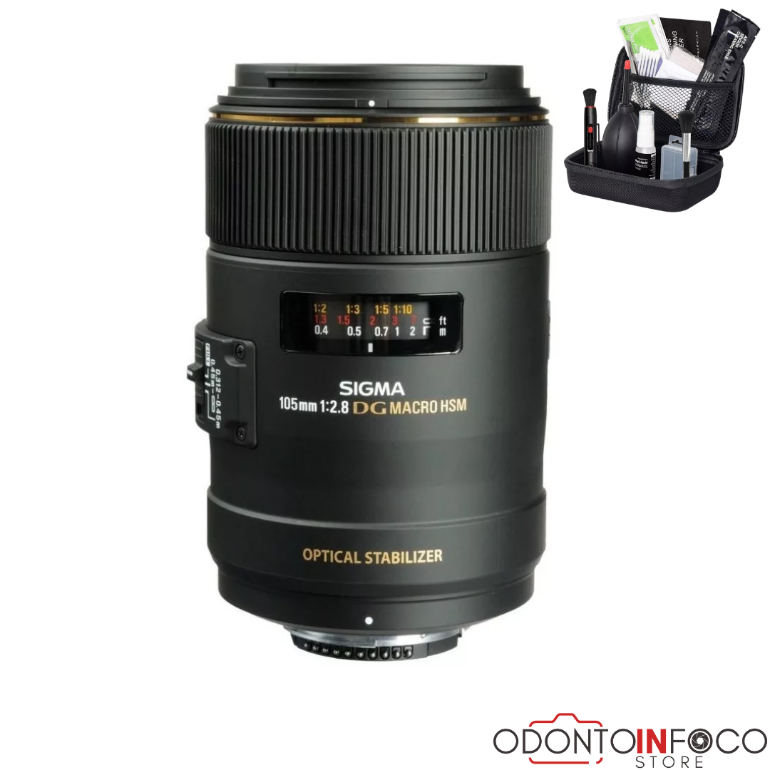 LENTE MACRO NIKON SIGMA COMPATÍVEL E INDICADA PARA A LINHA NIKON DG 105mm F/2.8 ( GARANTIA DE FÁBRICA )