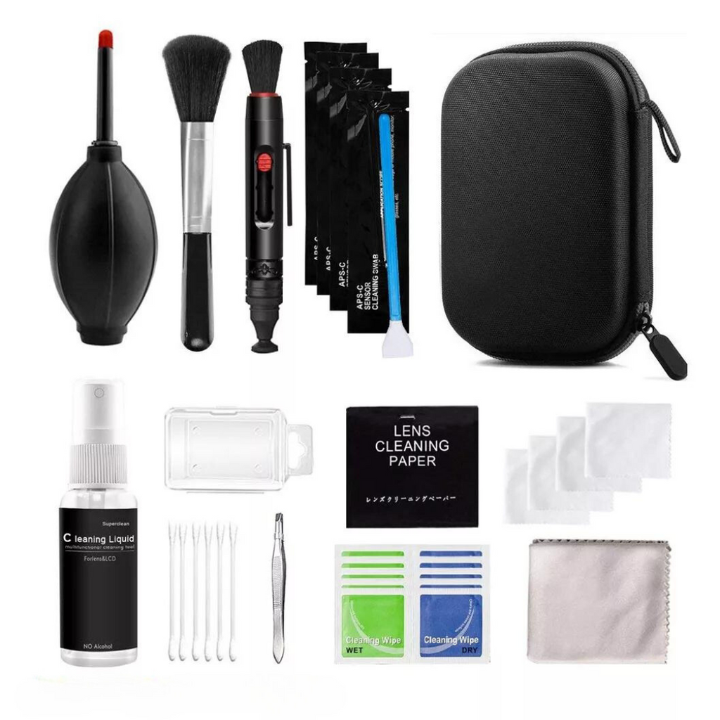 Kit de Limpeza ESPECIAL para câmeras e lentes ! ( COMPLETO )