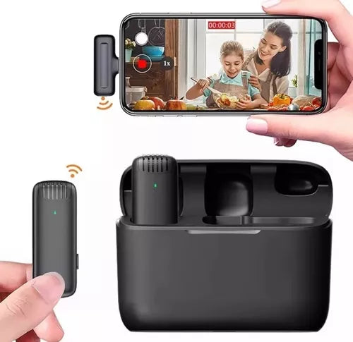 MICROFONE DE LAPELA SEM FIO WIRELESS ( GARANTIA ODONTOINFOCO STORE )