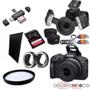 KIT 3 - CÂMERA R100 + KIT MACRO + FLASH  MF-12 GODOX ORIGINAL ( GARANTIA DE FÁBRICA )