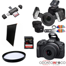 KIT 3 - CÂMERA R100 + KIT MACRO + FLASH  MF-12 GODOX ORIGINAL ( GARANTIA DE FÁBRICA )