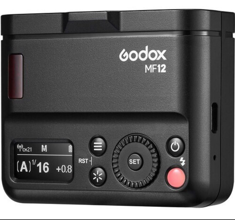 FLASH MACRO MF-12 ORIGINAL GODOX (GARANTIA ESTENDIDA ODONTOINFOCO STORE )