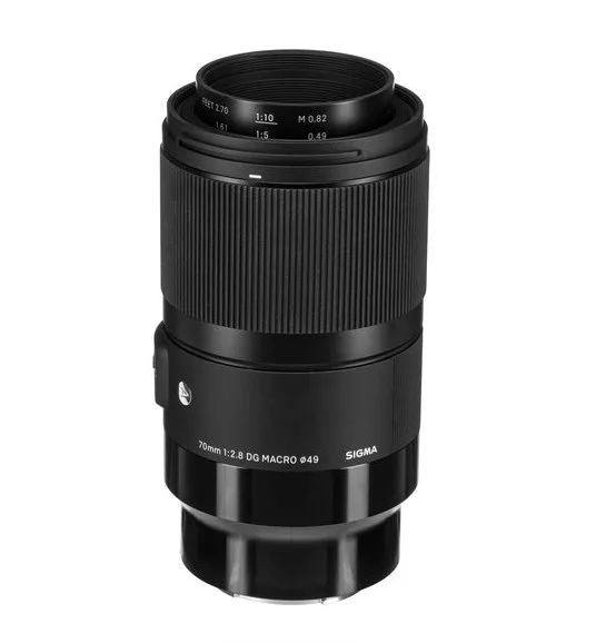 LENTE MACRO SIGMA MACRO EF 70MM COMPATÍVEL E INDICADA PARA A LINHA CANON ( GARANTIA DE FÁBRICA )