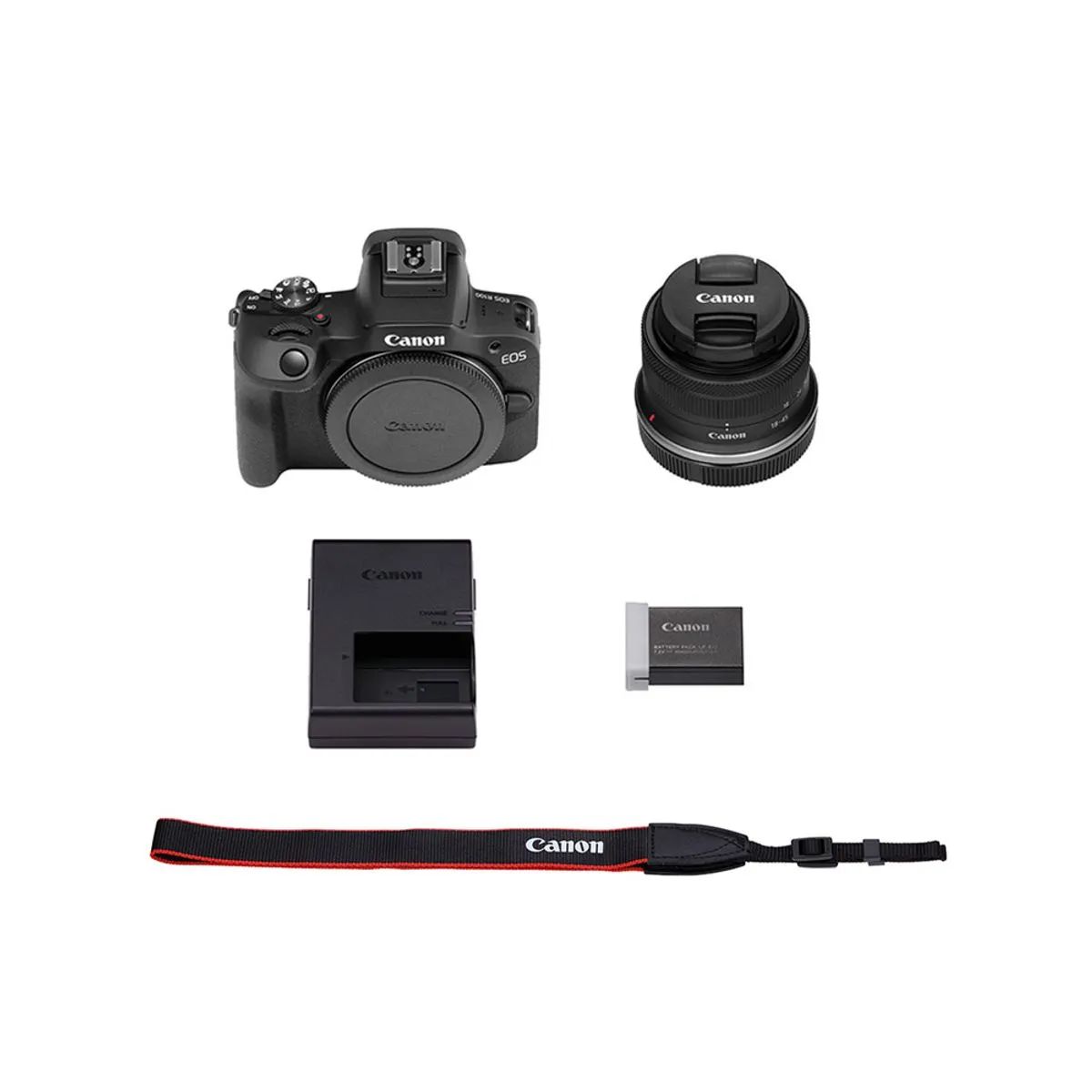 KIT CÂMERA CANON R100 MIRRORLESS + BLACKOUT + CARTÃO DE MEMÓRIA + OFERTAS