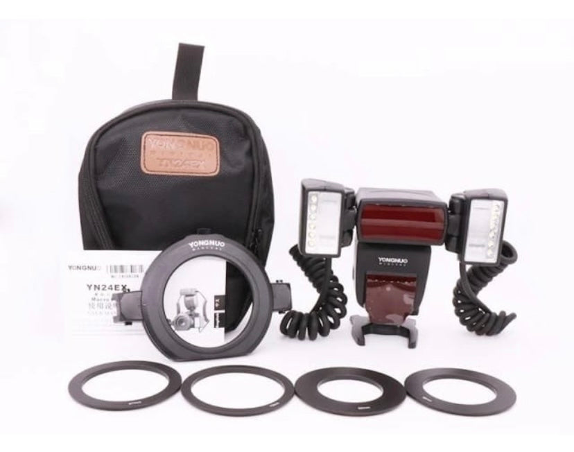 FLASH P/CANON TWIN YONGNUO YN24EX