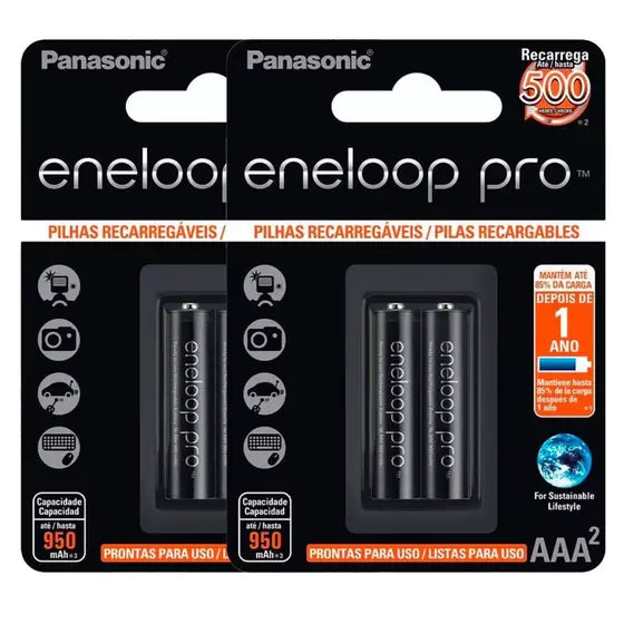 PILHA RECARREGÁVEL AAA