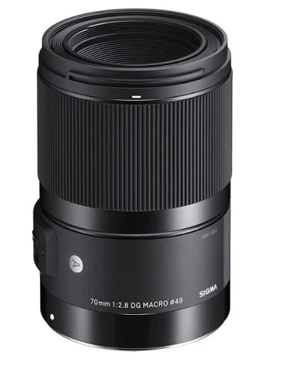 LENTE MACRO SIGMA MACRO EF 70MM COMPATÍVEL E INDICADA PARA A LINHA CANON ( GARANTIA DE 2 ANOS )