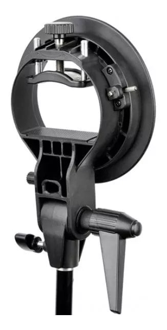 S-BW SUPORTE PARA SOFTBOX - SPEEDLITE ORIGINAL GREIKA  - S-TYPE ( GARANTIA ODONTOINFOCO STORE )