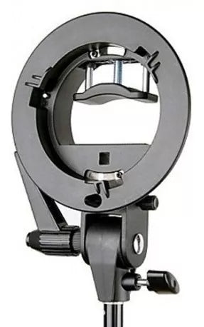 S-BW SUPORTE PARA SOFTBOX - SPEEDLITE ORIGINAL GREIKA  - S-TYPE ( GARANTIA ODONTOINFOCO STORE )